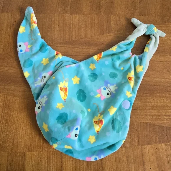 Disney Babies Plush Angel Swaddle Lovey Secuirty Blanket Pouch - Picture 3 of 4